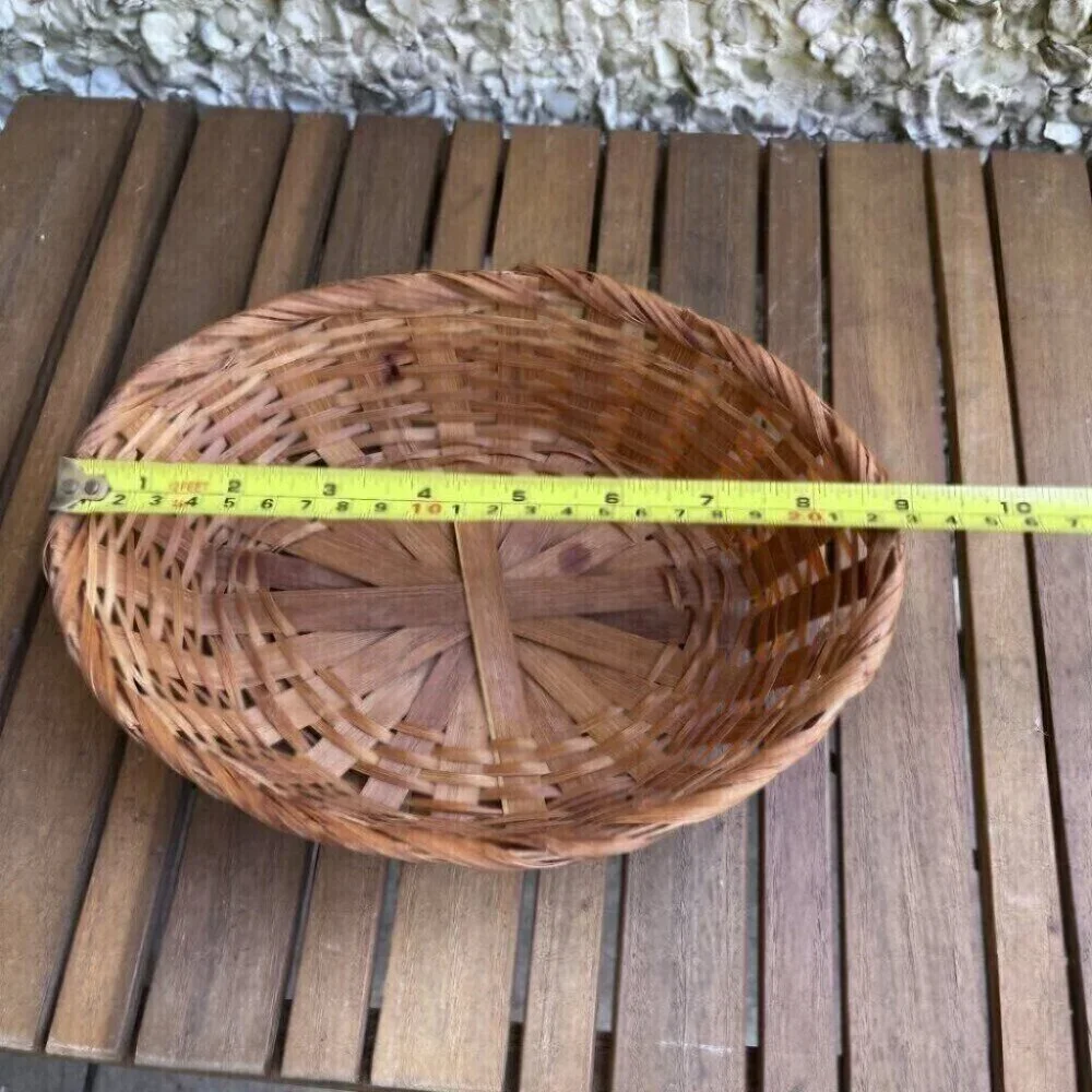 Two Vintage Oval Baskets